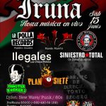 IRU&Ntilde;A ROCK BANDAS TRIBUTOS & ORIGINALES + FIESTA new wave/punk/80s