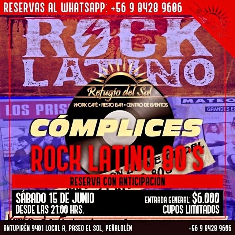 Cómplices Rock Latino 80’s