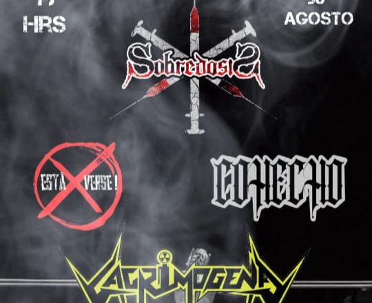 RING OF METAL – 30 AGOSTO – SANTIAGO FIGHT CLUB