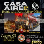 Rock'n'Roll Casa en el Aire jueves 3 octubre