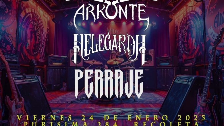 ARKONTE/HELEGARDTH/PERRAJE 24-01-25 BAR OXIDO WWW.TODOROCK.CL