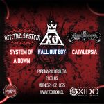 system of a down/fall out boy/catalepsia bar oxido 21 febrero