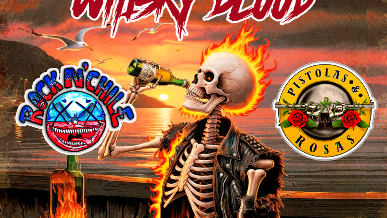 VALPARADISE CITY CLUB SEGUNDO PISO 21 FEBRERO VALPARAISO WHISKY BLOOD/GUNS N ROSES/ROCK N CHILE