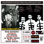 Estreno BAR MORGUES sabado 5 abril www.todorock.cl