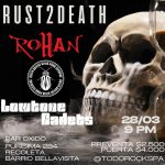 RUST2DEATH 28 marzo bar oxido