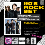 90'S ROCK SET CLUB CAMCE 16 AGOSTO WWW.TODOROCK.CL