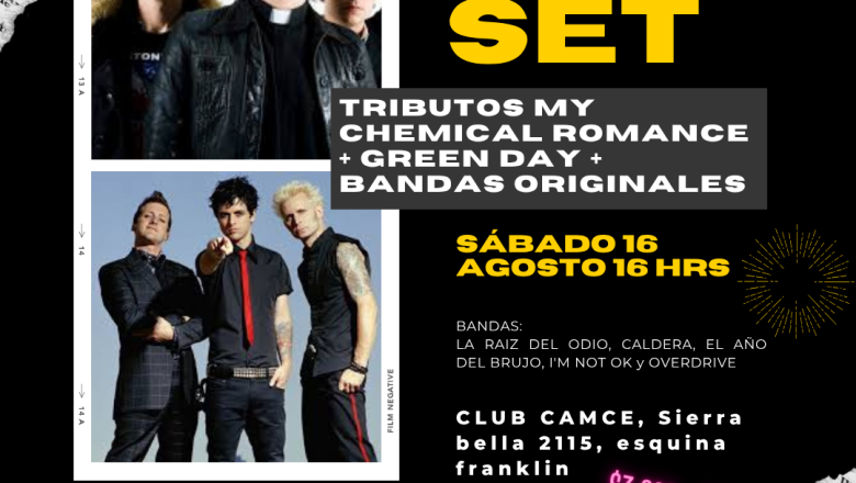 90’S ROCK SET CLUB CAMCE 16 AGOSTO WWW.TODOROCK.CL