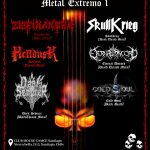 METAL EXTREMO 1: KROM PRODUCCIONES & WWW.TODOROCK.CL CLUB CAMCE 3 AGOSTO