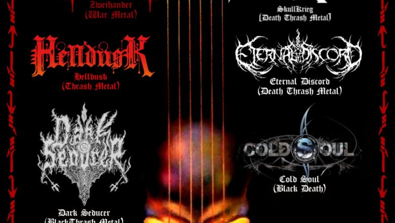 METAL EXTREMO 1: KROM PRODUCCIONES & WWW.TODOROCK.CL CLUB CAMCE 3 AGOSTO