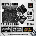 Perrocerda/ sanafabitch/ panchozapata; Talcahuano restaurant 8 agosto Www.todorock.cl