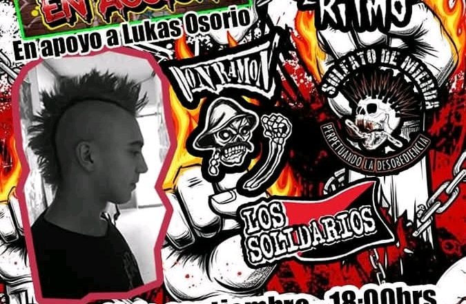 SOLIDARIDAD PUNK EN ACCION 11 SEPTIEMBRE CLUB CAMCE