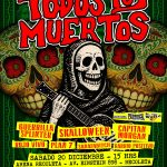 REPROGRAMACION TODOS TUS MUERTOS CHILE 20 DICIEMBRE ARENA RECOLETA