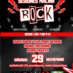 Sesiones Malinkrock debut 29 noviembre