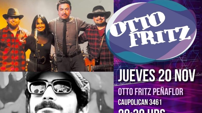 Peñaflor blues Otto Fritz venue 20 noviembre