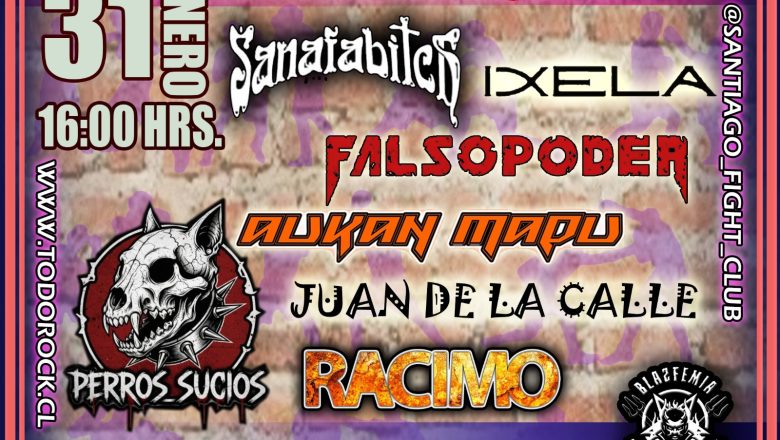 Rock in the ring summer of 2026 santiago fight club www.todorock.cl