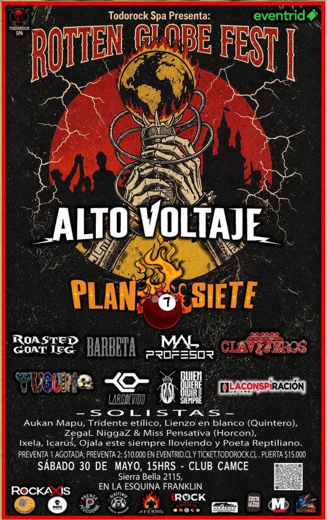 ROTTEN GLOBE FEST 1 CLUB CAMCE 30 MAYO