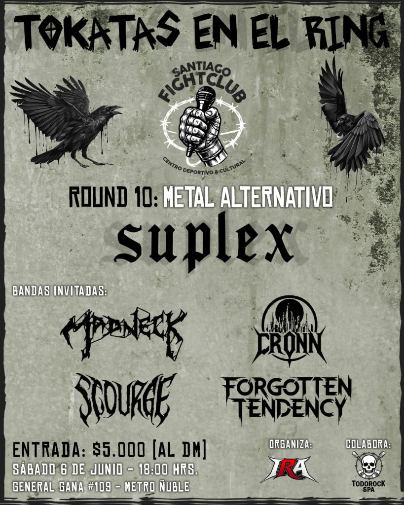 SUPLEX fest. Santiago fight club 6 junio