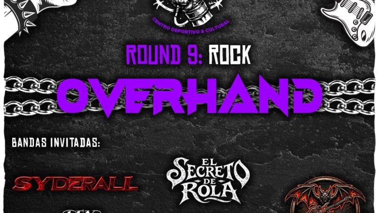 Festival OVERHAND ciclo rock en el ring