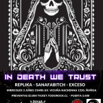 IN DEATH WE TRUST 3 JUNIO SALA RBX