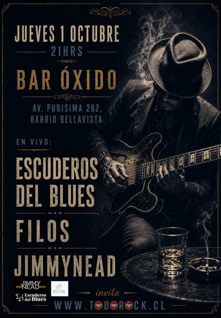 Ciclo bar oxido rock, pop & blues 1 octubre www.todorock.cl
